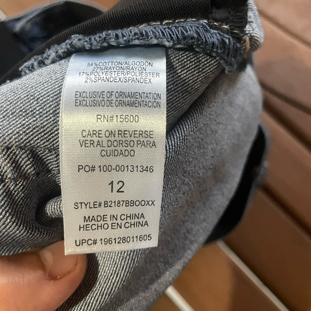 NEW Democracy high rise straight jeans - Picture 10 of 11
